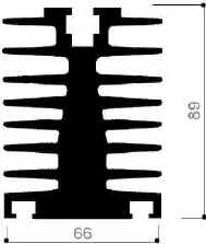 código art.FM410 : Disipadores de calor de aluminio en barras