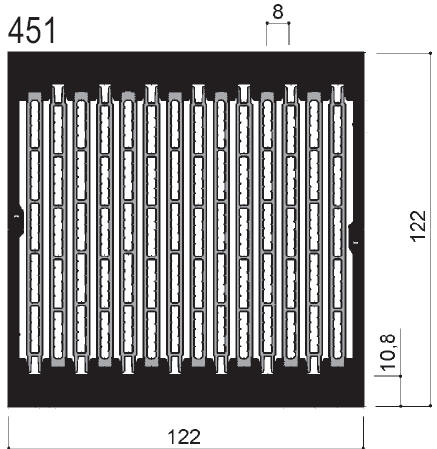 código art.FM451 : Disipadores de calor de aluminio en barras