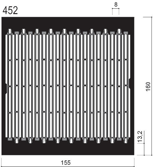 código art.FM452 : Disipadores de calor de aluminio en barras