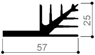 código art.FM956 : Disipadores de calor de aluminio en barras
